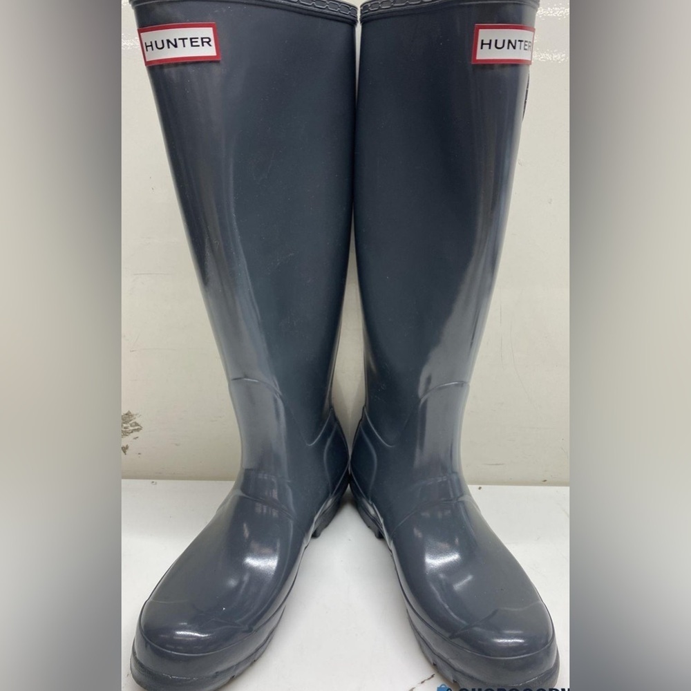 Hunter Women's Gray Winter & Rain Boots